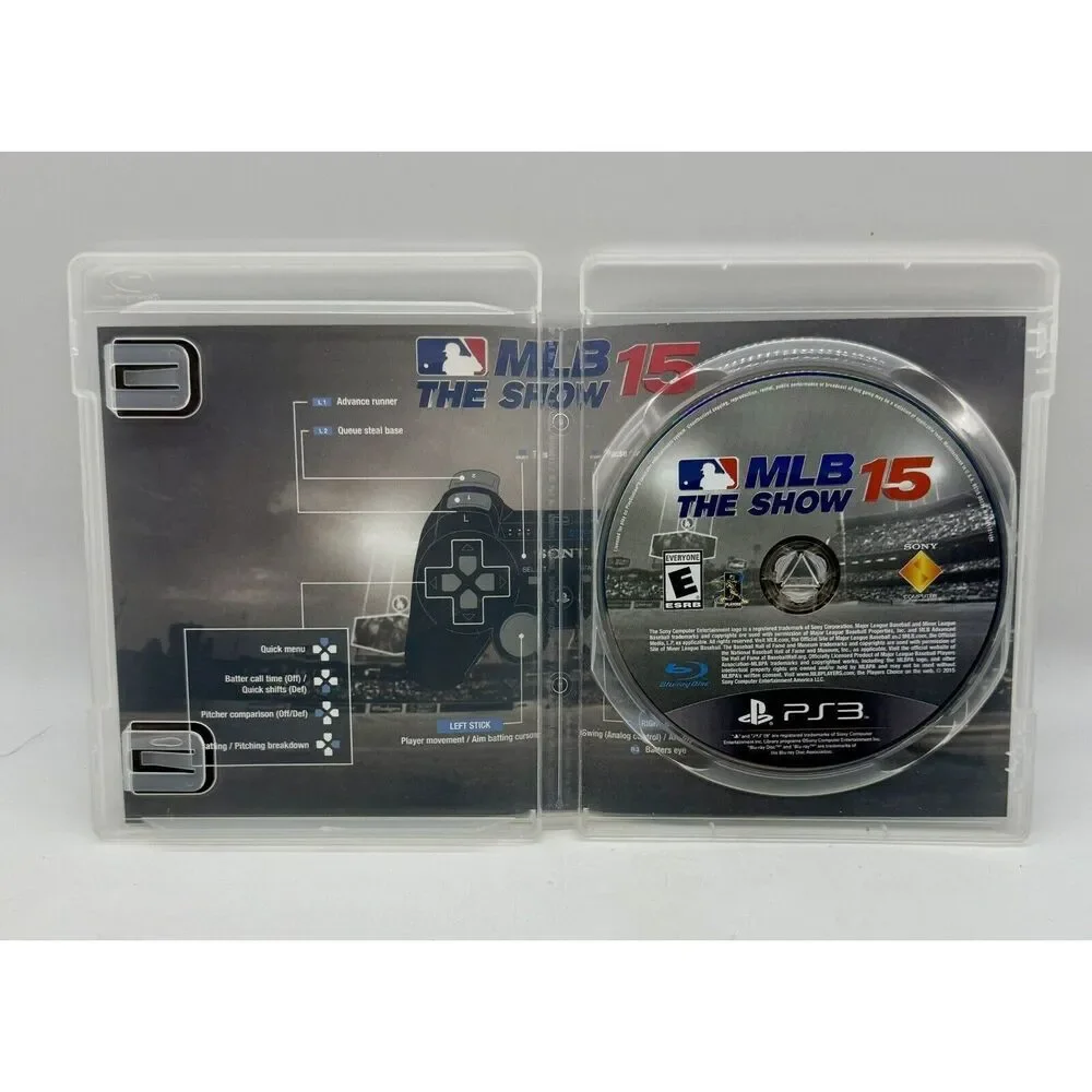 MLB 15: The Show PS3 PlayStation 3 Game And‎ Case Tested